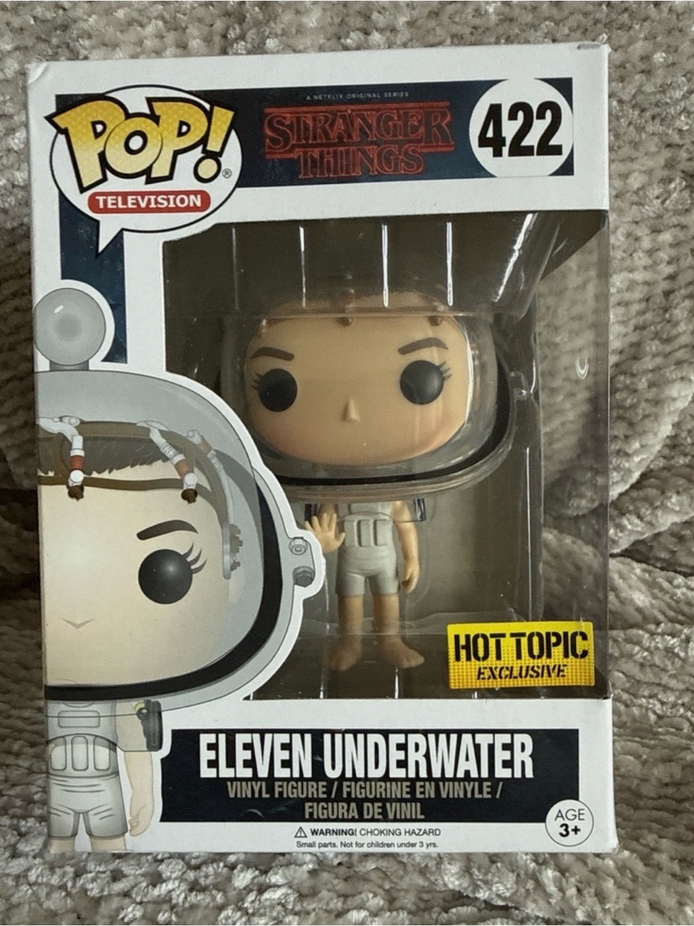 Eleven Underwater #422 Stranger Things Hot Topic Exclusive Funko Pop